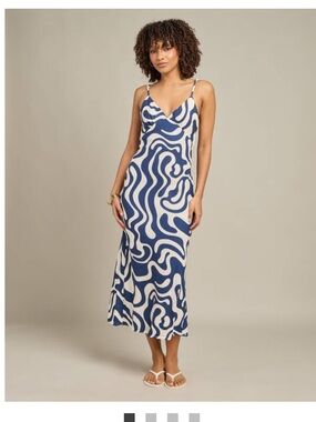 Rhythm Waverly Bias Cut Midi Dress